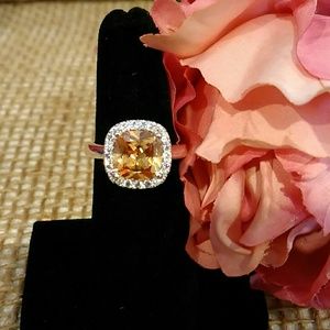 Genuine Morganite Gemstone Sterling Silver 💍